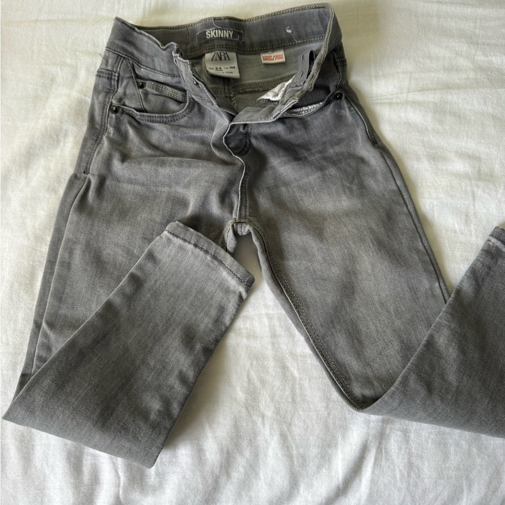 Zara Charcoal Skinny Jeans